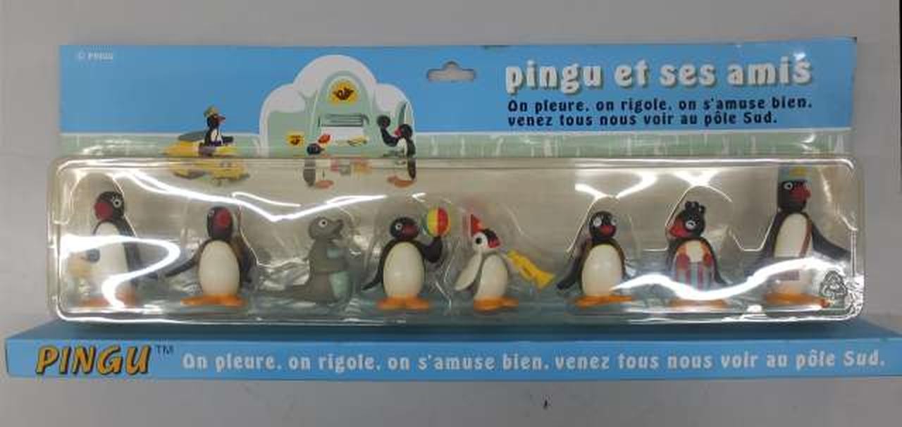SONY Pingu Family Mascot Set