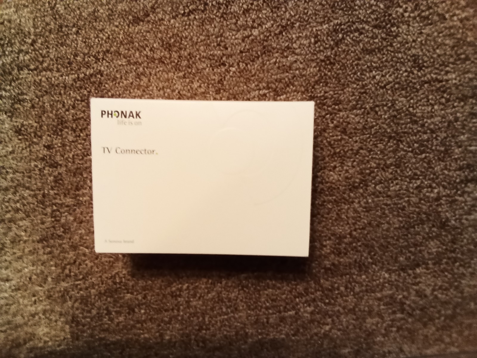 Phonak TV Connector V2 - New Open Box (Unused Inside, Distressed Box) 2025 9-29 Phonak TV Connector V2 - New Open Box (Unused Inside, Distressed Box) 2025 9-29