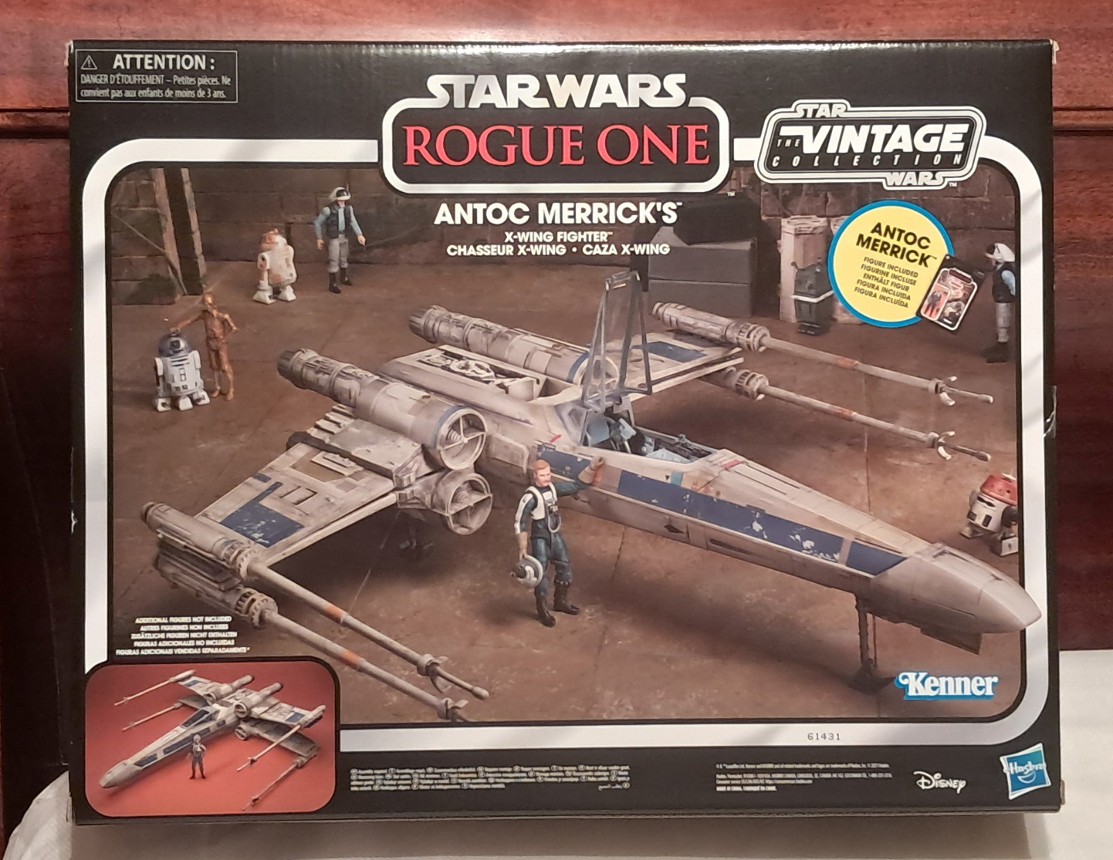 Star Wars Vintage Collection Antoc Merrick’s X-wing Fighter Rogue One NIB Sealed Star Wars Vintage Collection Antoc Merrick’s X-wing Fighter Rogue One NIB Sealed