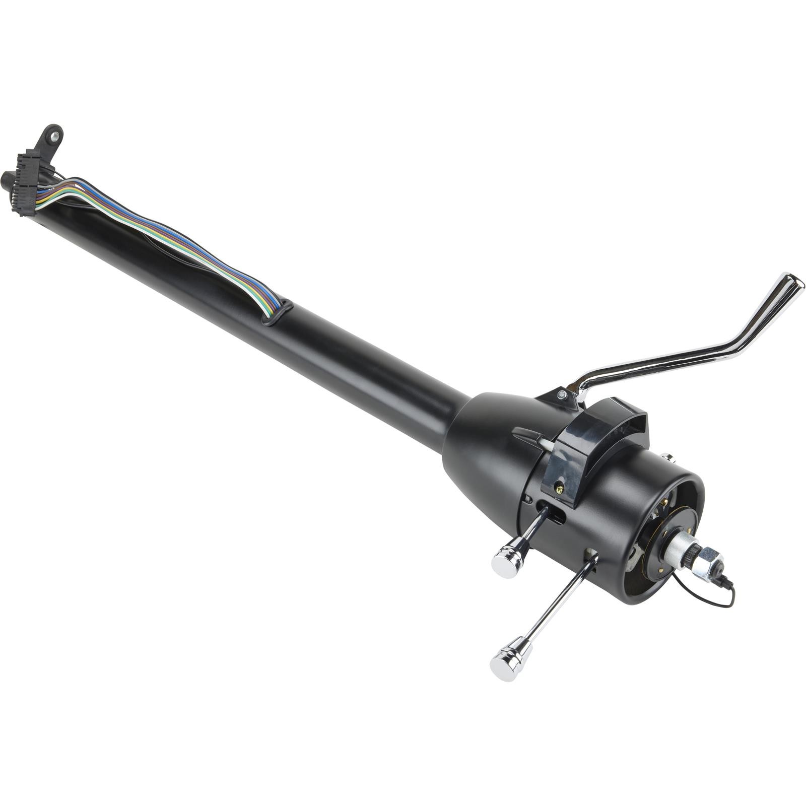 Universal GM Tilt Steering Column With Shifter, 32 Inch, Black