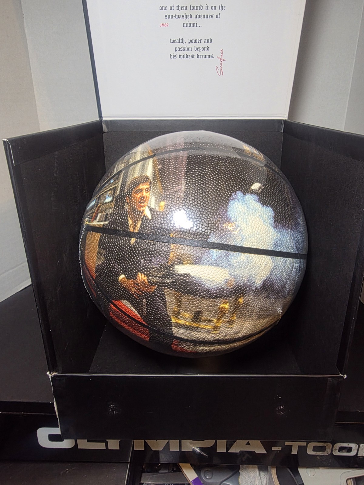 Shoe Palace x Scarface “Say Hello” Limited Edition Basketball New Shoe Palace x Scarface “Say Hello” Limited Edition Basketball New