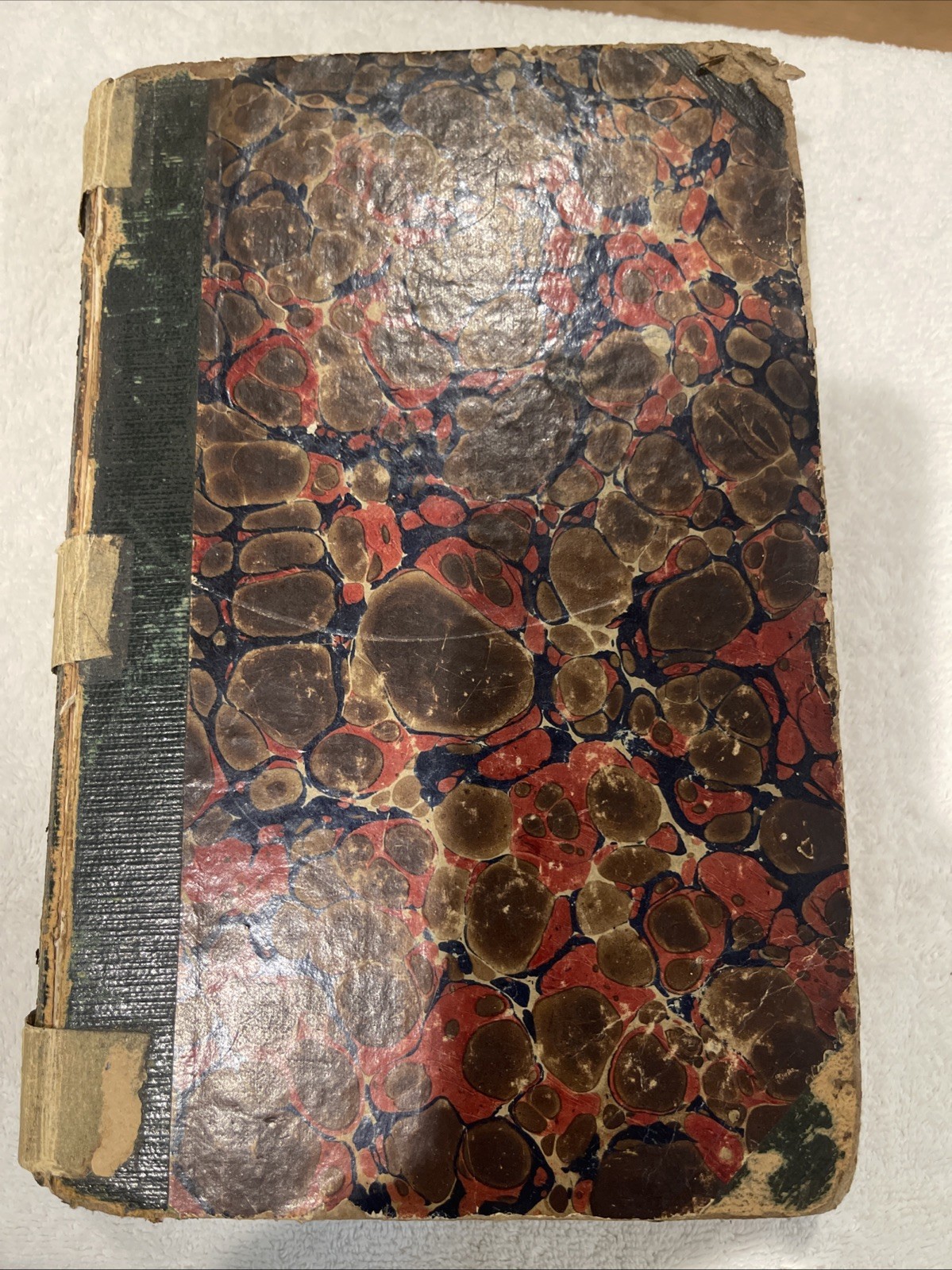 *RARE 1845 Accompaniment to Mitchell\'s Map of the World Index Only *Antique