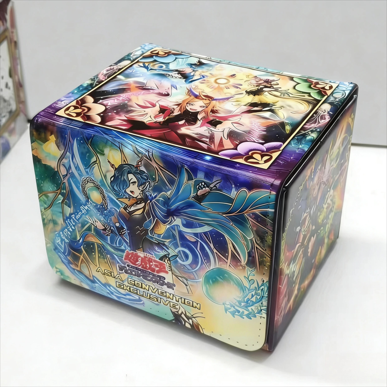 for Yugioh Elfnote Tinia PlayMat Deck Box for Yu-Gi-Oh TCG OCG Card Mat for Yugioh Elfnote Tinia PlayMat Deck Box for Yu-Gi-Oh TCG OCG Card Mat