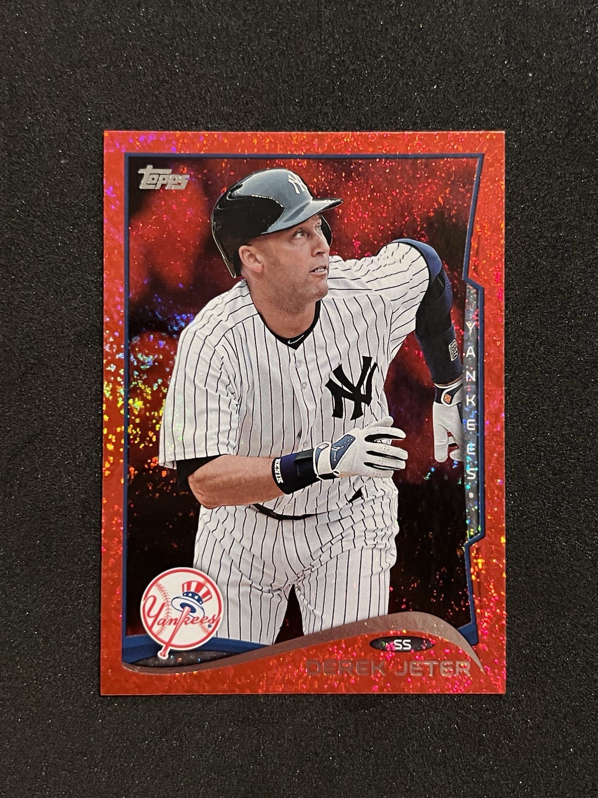 Derek Jeter 2014 Topps Red Hot Foil #200 Yankees Mint