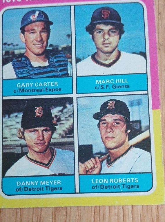 1975 Topps - 1975 Gary Carter, Meyer, Leon Roberts #620 (RC)