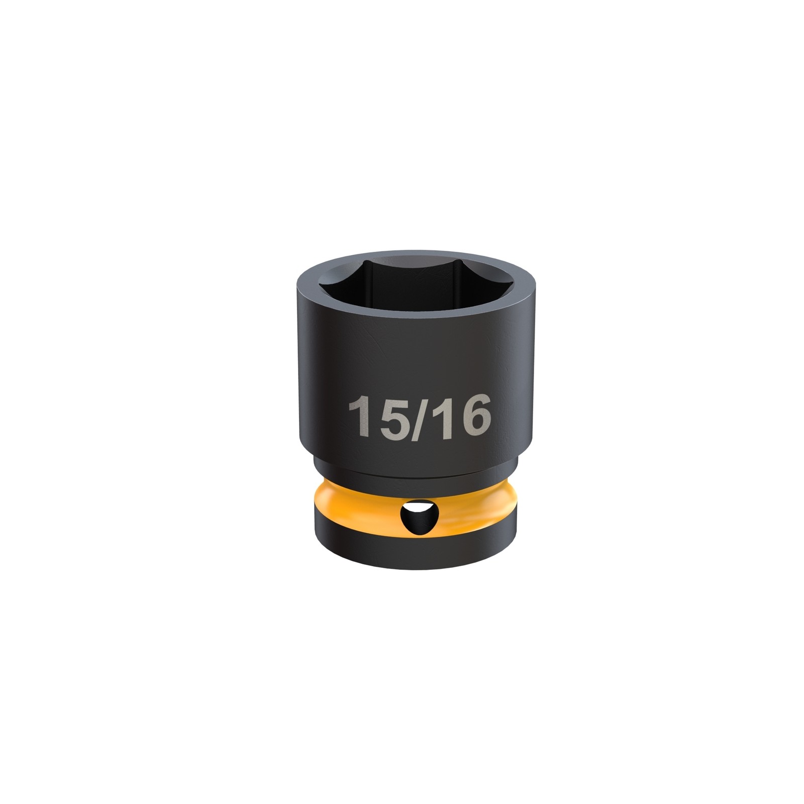 Klutch 1/2in.-Drive 6-Point Chrome Molybdenum Impact Socket, 15/16in. SAE Klutch 1/2in.-Drive 6-Point Chrome Molybdenum Impact Socket, 15/16in. SAE