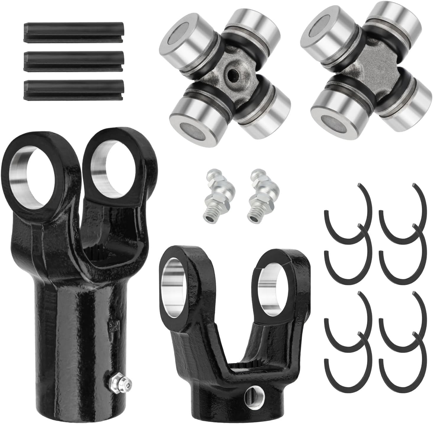 Front Prop Shaft Yoke & U-Joint (2 Side) for Polaris RZR 570 800 900 1000... 