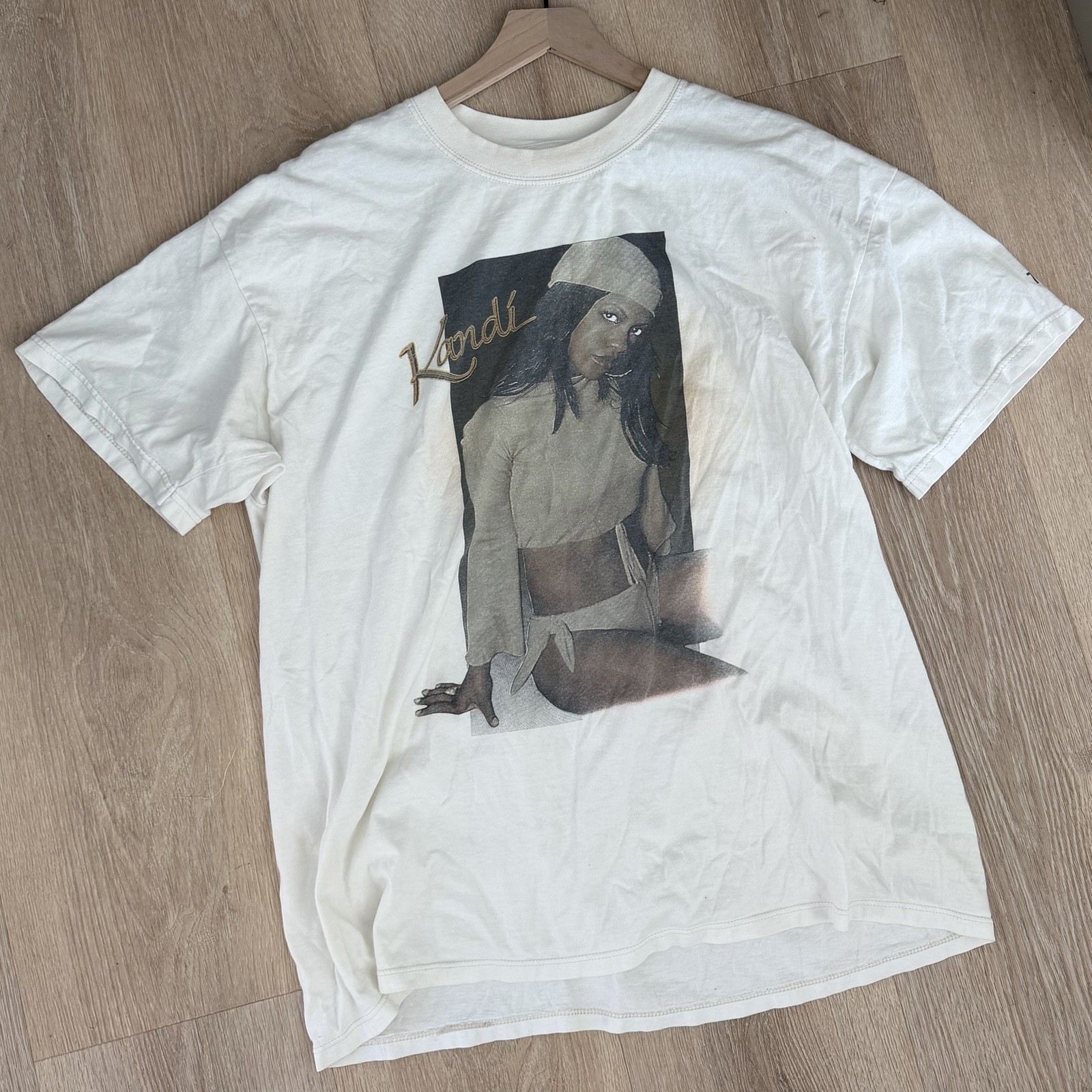 Vintage 2000s Kandi Burruss R&B Rap Tee Shirt XL MFG Atlanta Rare