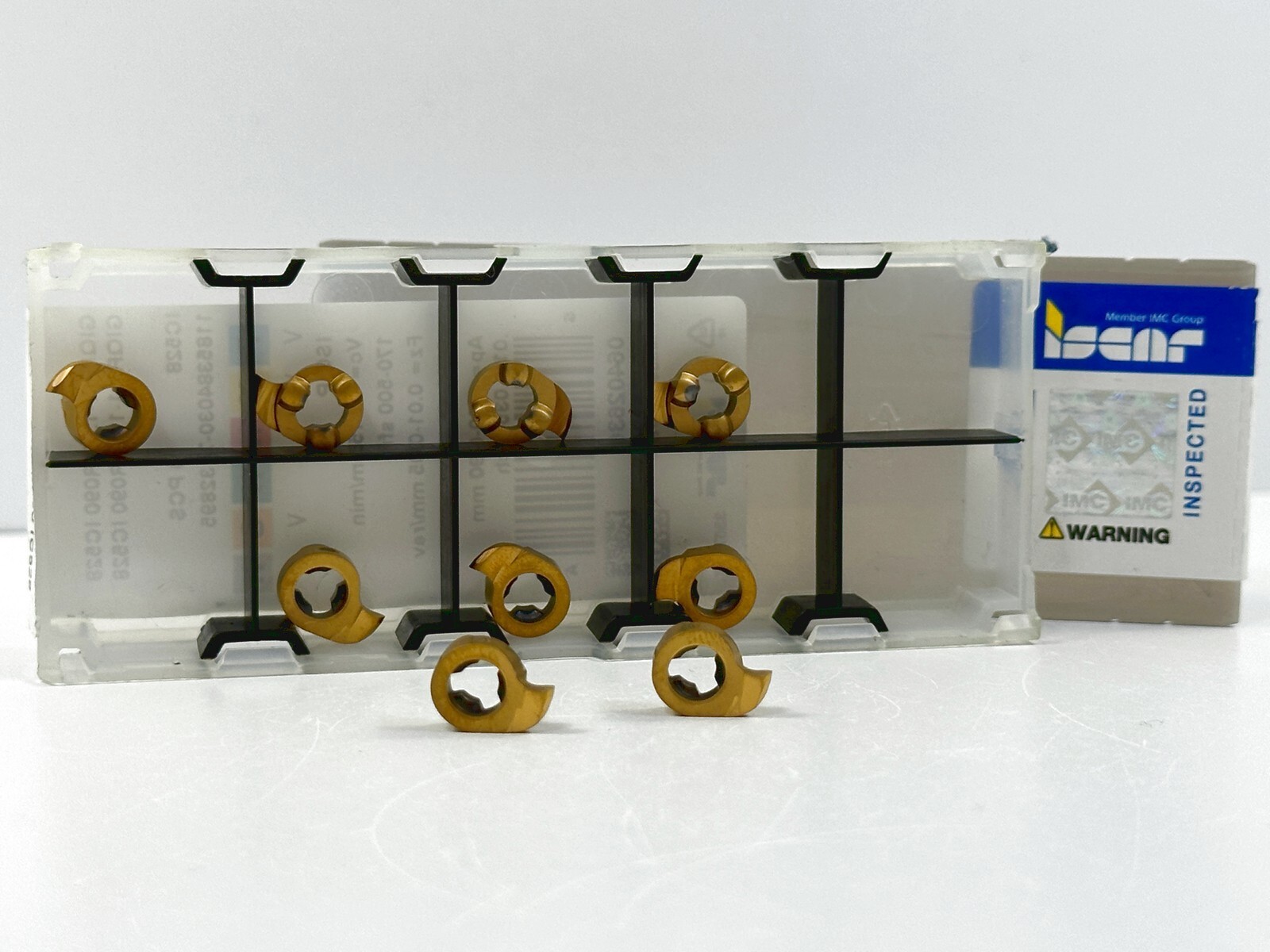 ISCAR GIQR 11-1.80-R090 New Carbide Grooving Inserts 6402636 Grade IC528 9pcs ISCAR GIQR 11-1.80-R090 New Carbide Grooving Inserts 6402636 Grade IC528 9pcs