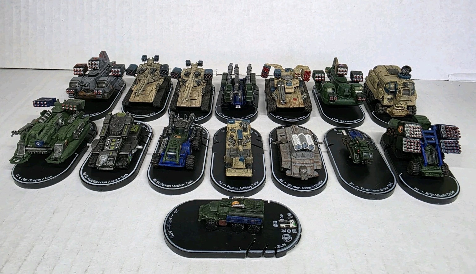 Mechwarrior (2002-2006) Wizkids - Lot Of 15 Vehicles Mechwarrior (2002-2006) Wizkids - Lot Of 15 Vehicles