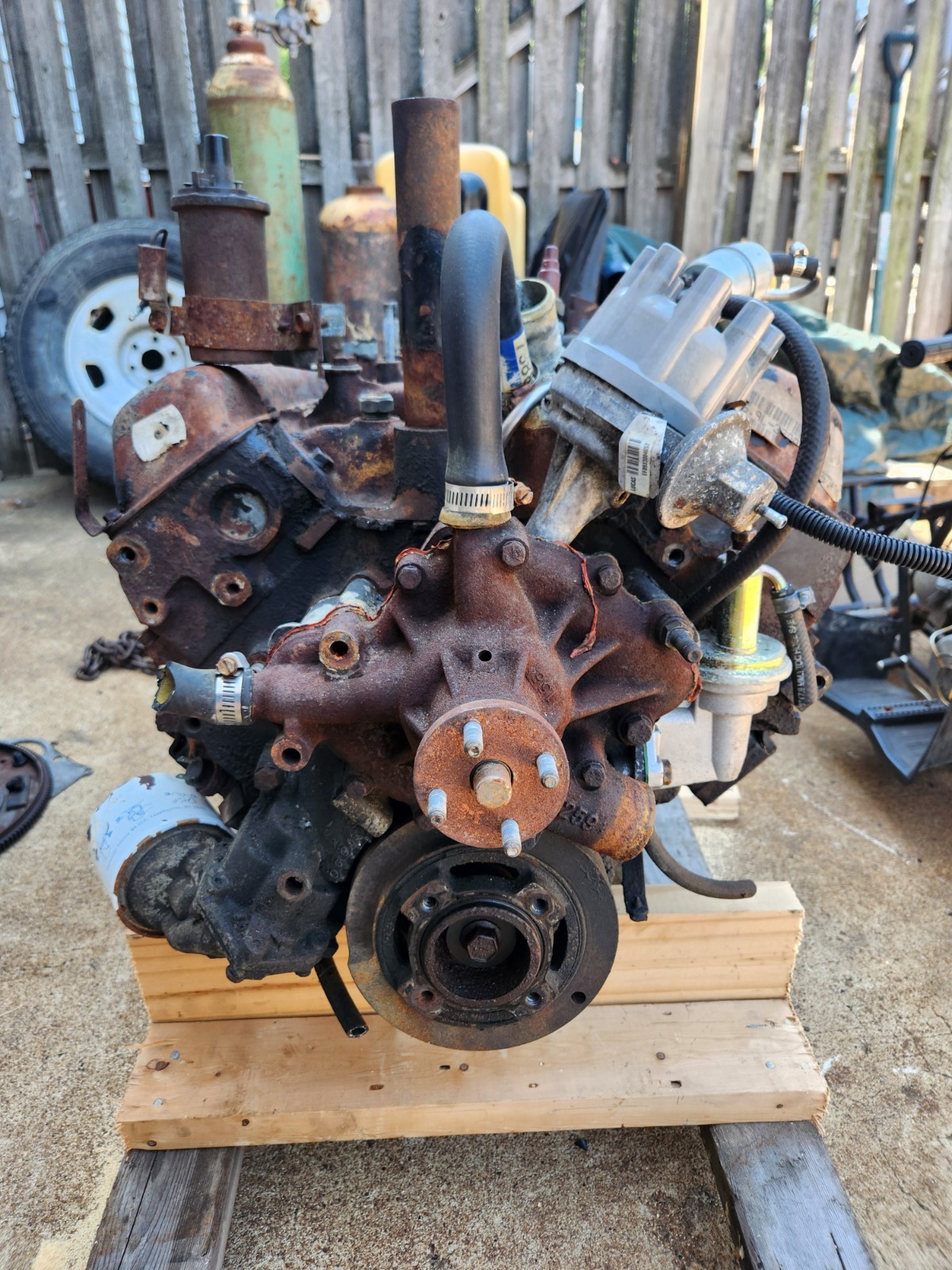 Used AMC 360. Jeep Grand Wagoneer Engine. For Parts Or Repair