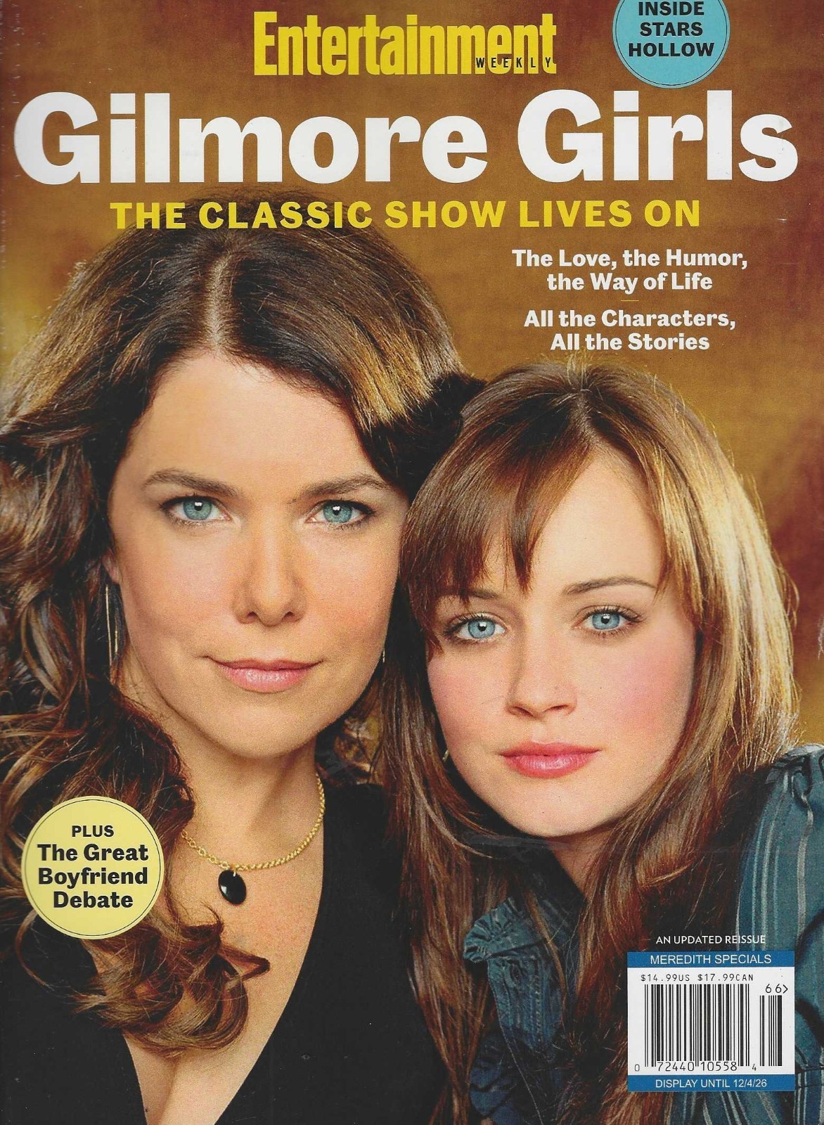 Entertainment Weekly Magazine 2026: Gilmore Girls