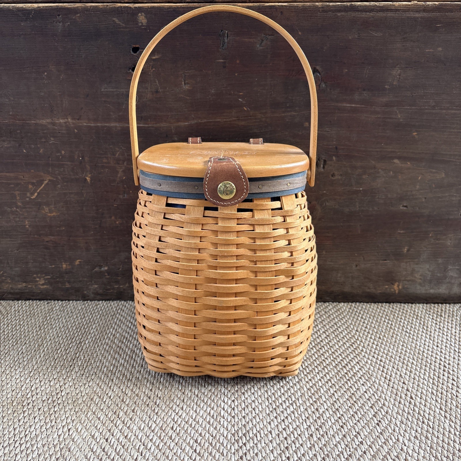 Longaberger Collectors Club 5 Year Anniversary Basket Set 2001 Longaberger Collectors Club 5 Year Anniversary Basket Set 2001