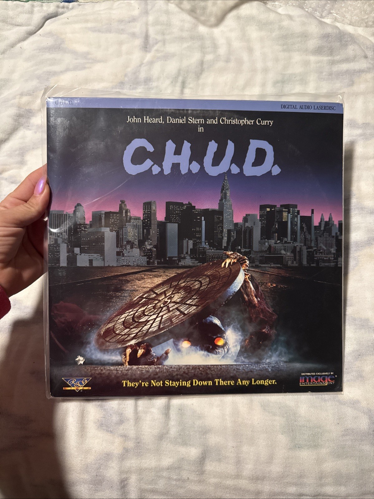 C.H.U.D. RARE Horror Laserdisc (1984) Daniel Stern John Heard - Chud VERY RARE C.H.U.D. RARE Horror Laserdisc (1984) Daniel Stern John Heard - Chud VERY RARE