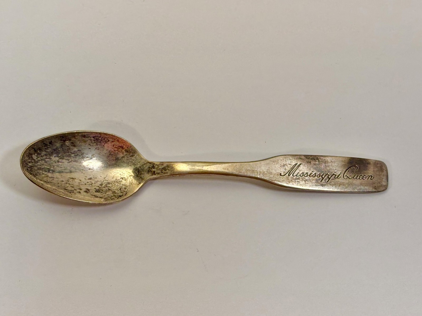 Vintage International Silver Mississippi Queen Collectors Series Spoon 4.25\