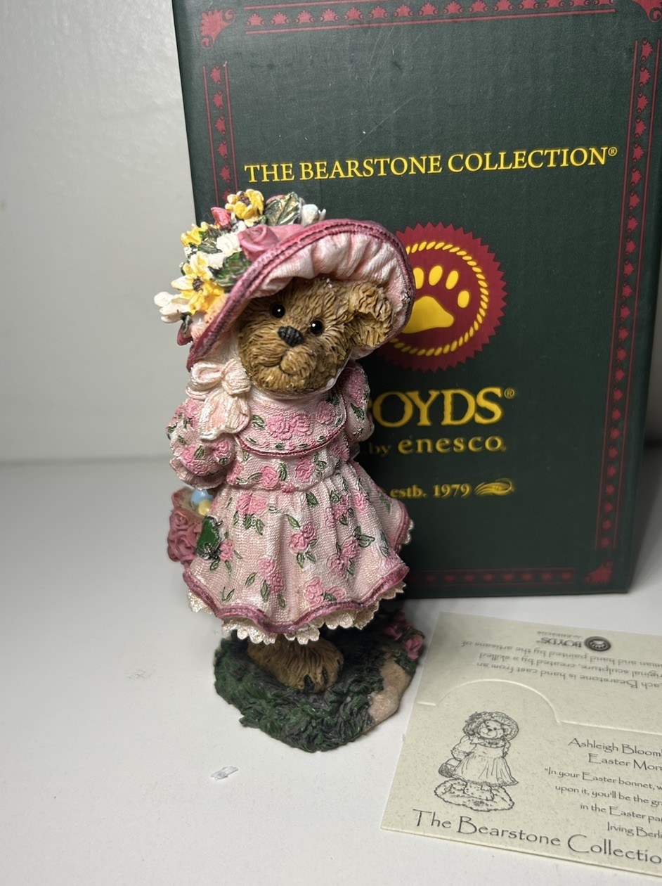 Boyds Bears Ashleigh Bloombeary... Easter morning 4026261 RARE NIB Boyds Bears Ashleigh Bloombeary... Easter morning 4026261 RARE NIB