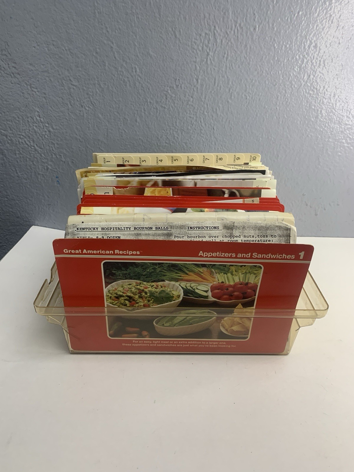 Grandma\'s Kitchen Treasured Family Recipes Full Box 250+ Cards Vintage Retro Grandma\'s Kitchen Treasured Family Recipes Full Box 250+ Cards Vintage Retro