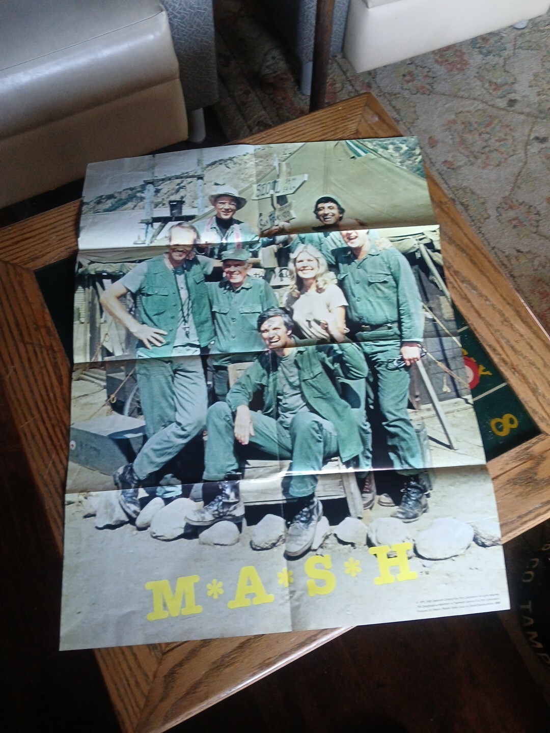 VINTAGE 1982 MASH A POSTER MAGAZINE 