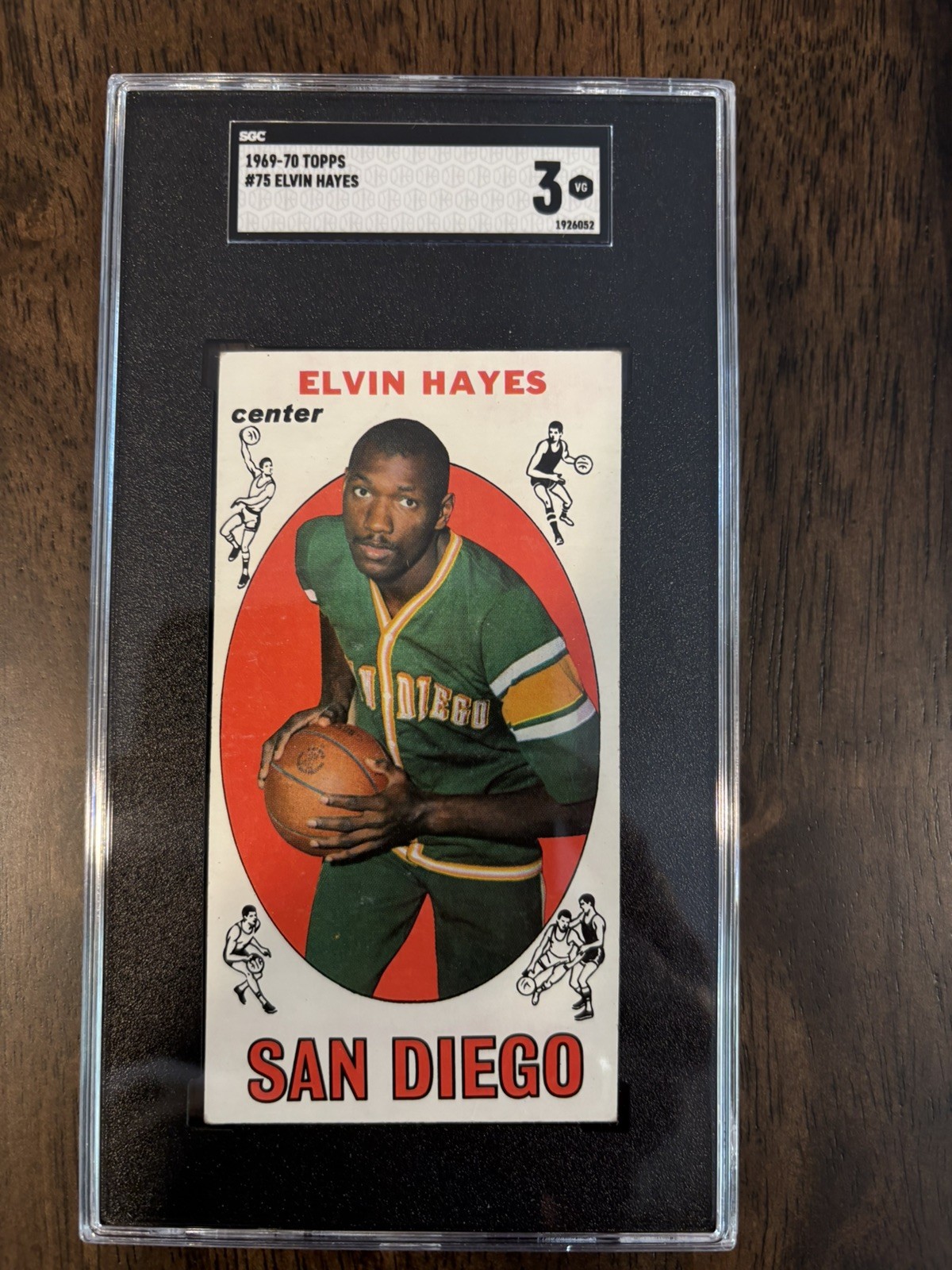 1969-70 Topps Elvin Hayes #75 (RC) 1969-70 Topps Elvin Hayes #75 (RC)