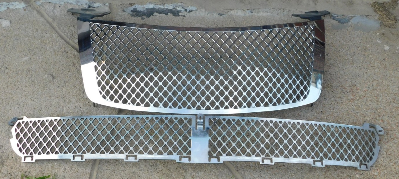 2006-2010 CHRYSLER PT CRUISER E&G GRILLE CHROME CUSTOM METAL MESH BAR GRILL
