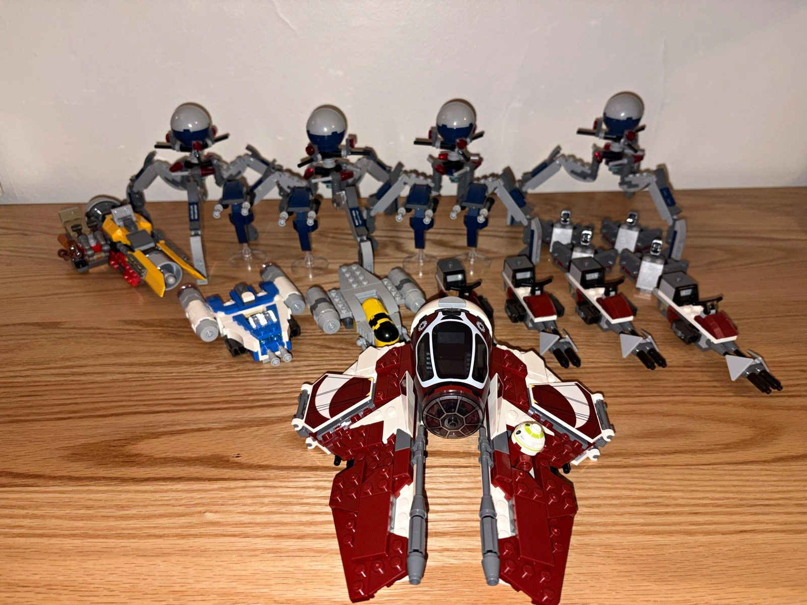 LEGO Star Wars Huge Republic and Vehicle Builds Bulk Lot - Used Builds