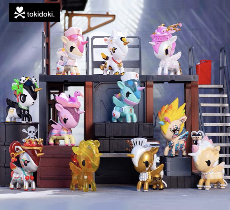 Tokidoki Series X unicorno Whole Set 9 blind boxes New Sealed Case