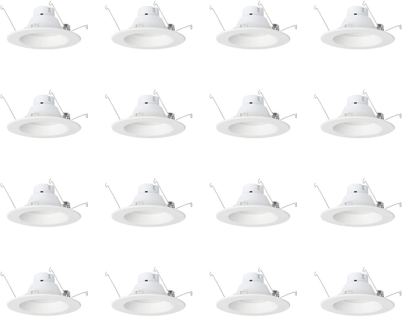 AmazonCommercial 120 Watt Equivalent, 5/6-Inch Recessed Downlight, Dimmable 16PK