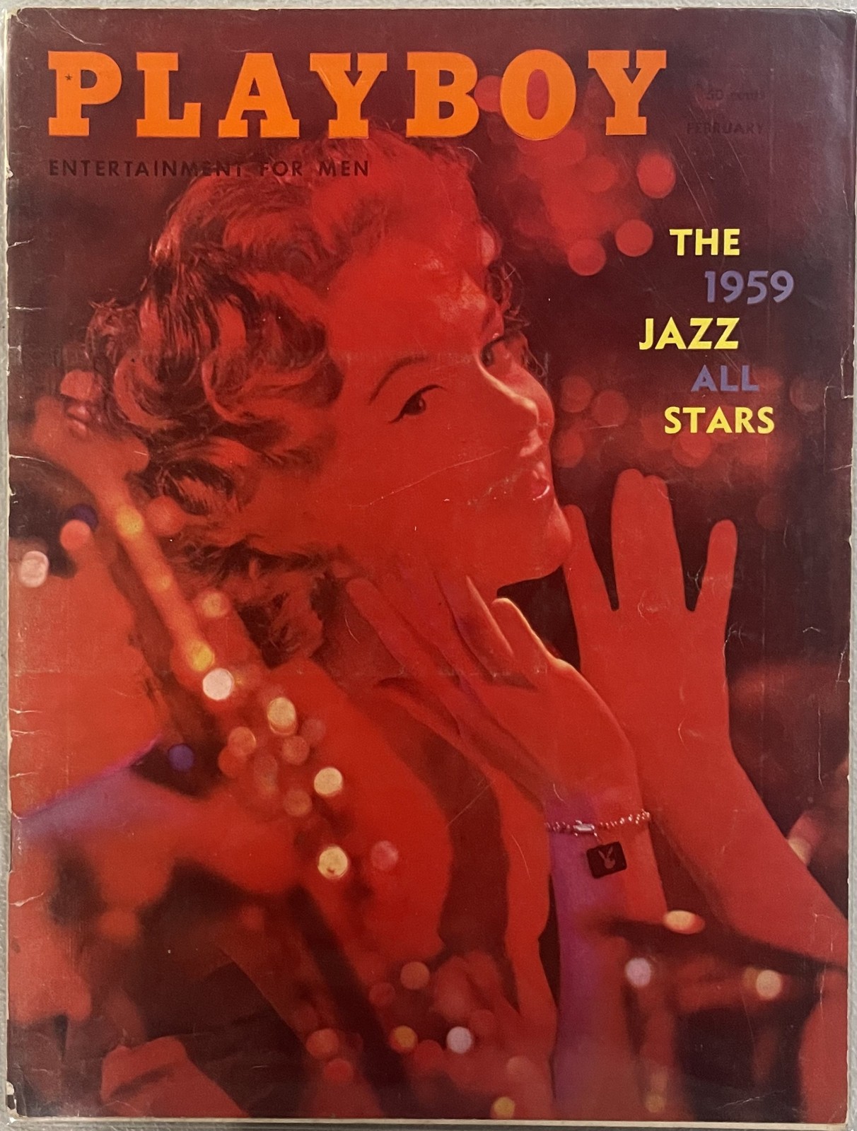 Playboy Magazine February 1959 1959 Jazz All Stars Centerfold Vintage 1950s