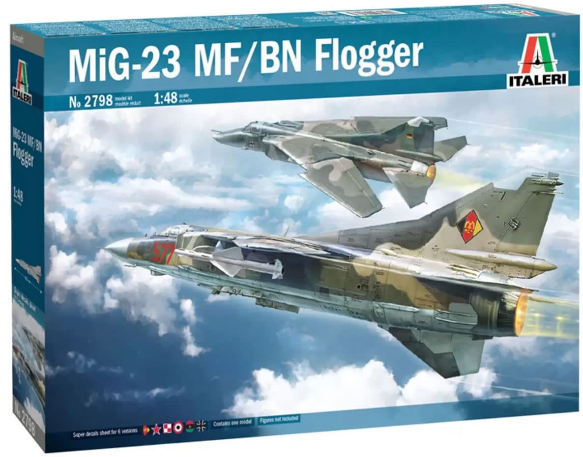 Academy MIG-23S Flogger B Model Kit (Model: 1621) Academy MIG-23S Flogger B Model Kit (Model: 1621)