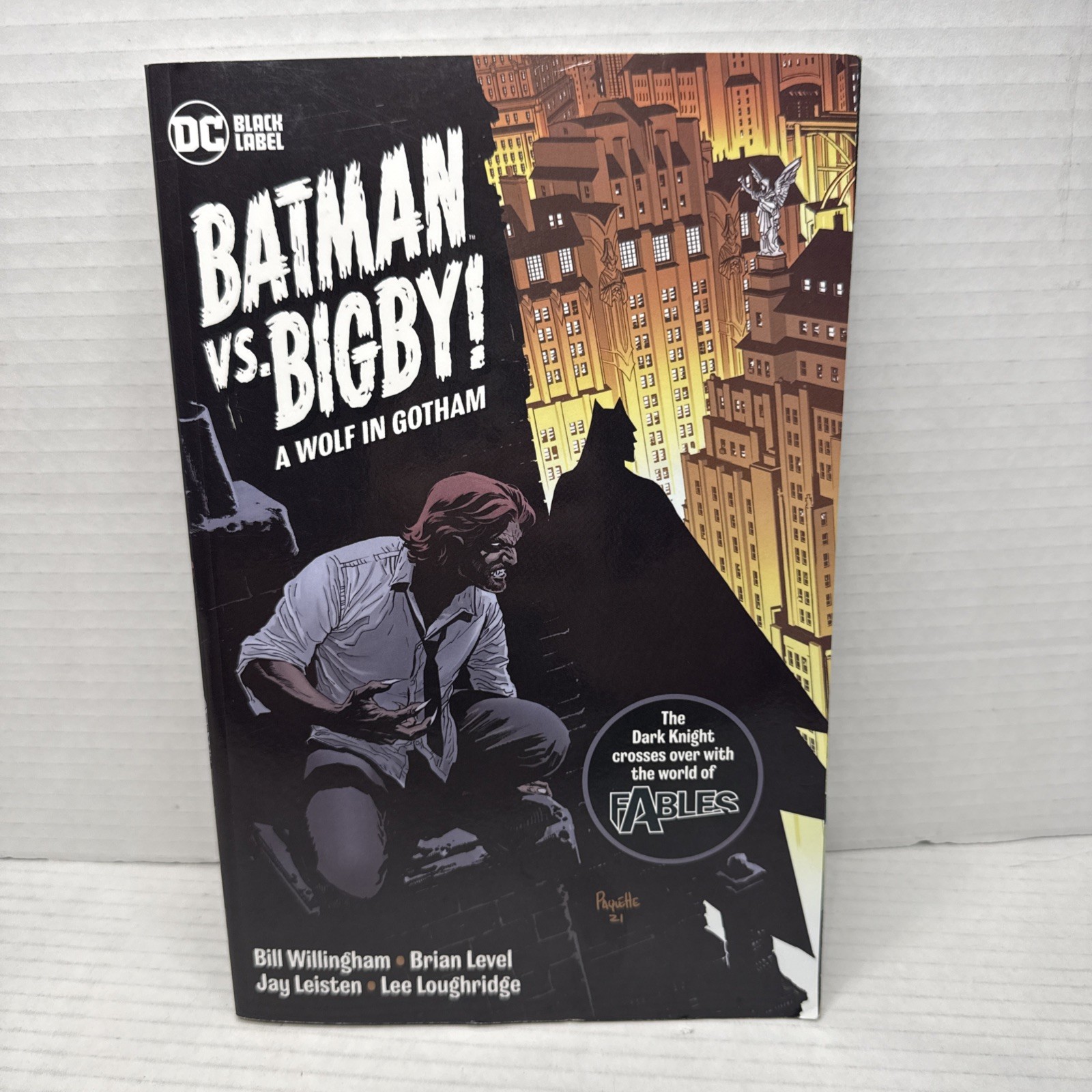 Batman Vs. Bigby A Wolf in Gotham DC Comics TPB TC