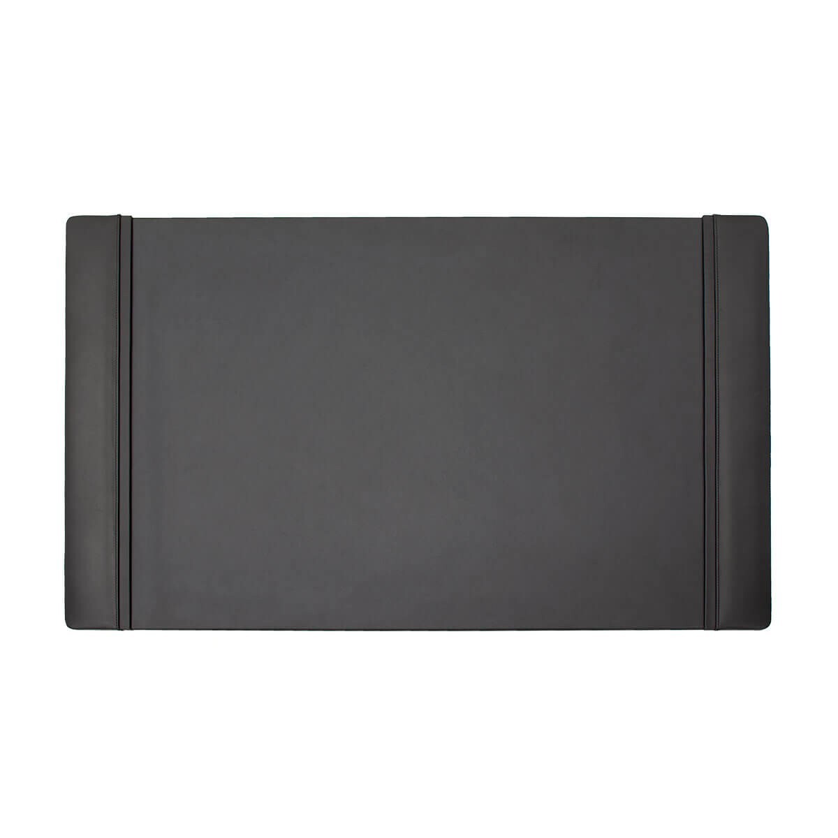 Leather Desk Pad (34 x 20) (Black) w/ Side Rails Leather Desk Pad (34 x 20) (Black) w/ Side Rails