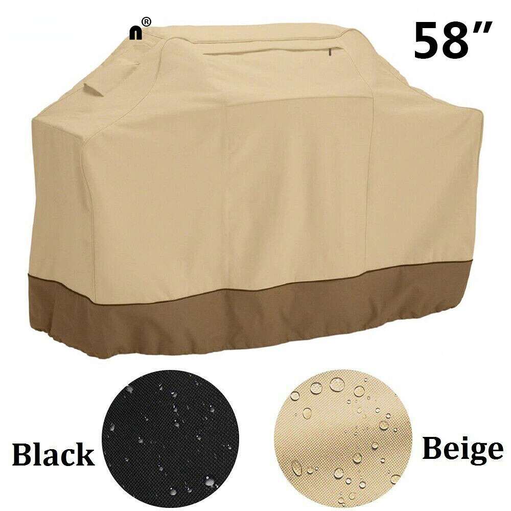 Waterproof Outdoor Barbecue BBQ Gas Grill Cover 600D Heavy Duty 58\