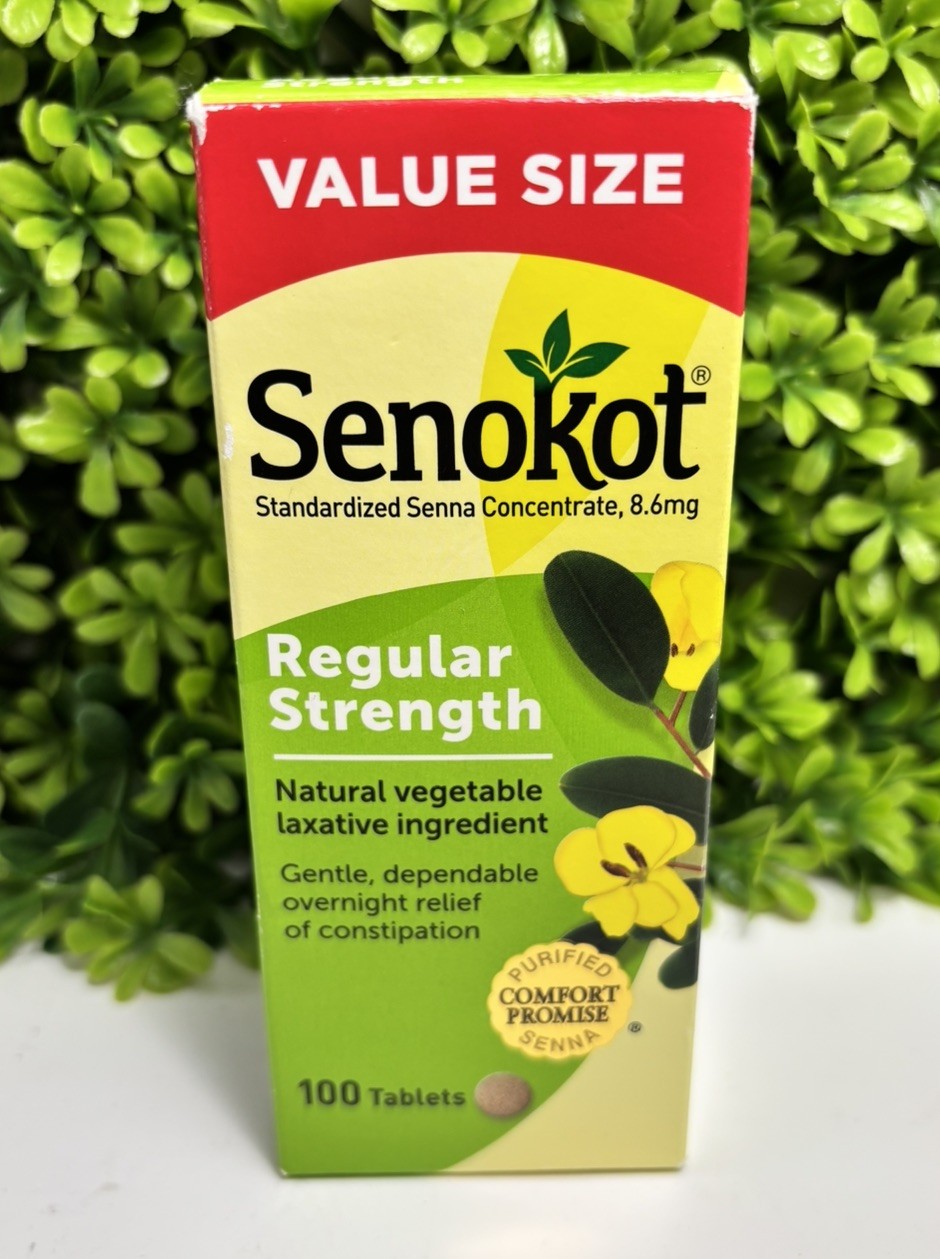 Senokot Regular Strength Natural Vegetable Laxative 100ct  Value Size Exp 11/26