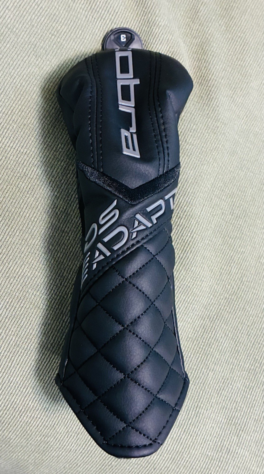 Brand New COBRA DS-Adapt Fairway Wood Headcover Black Cover