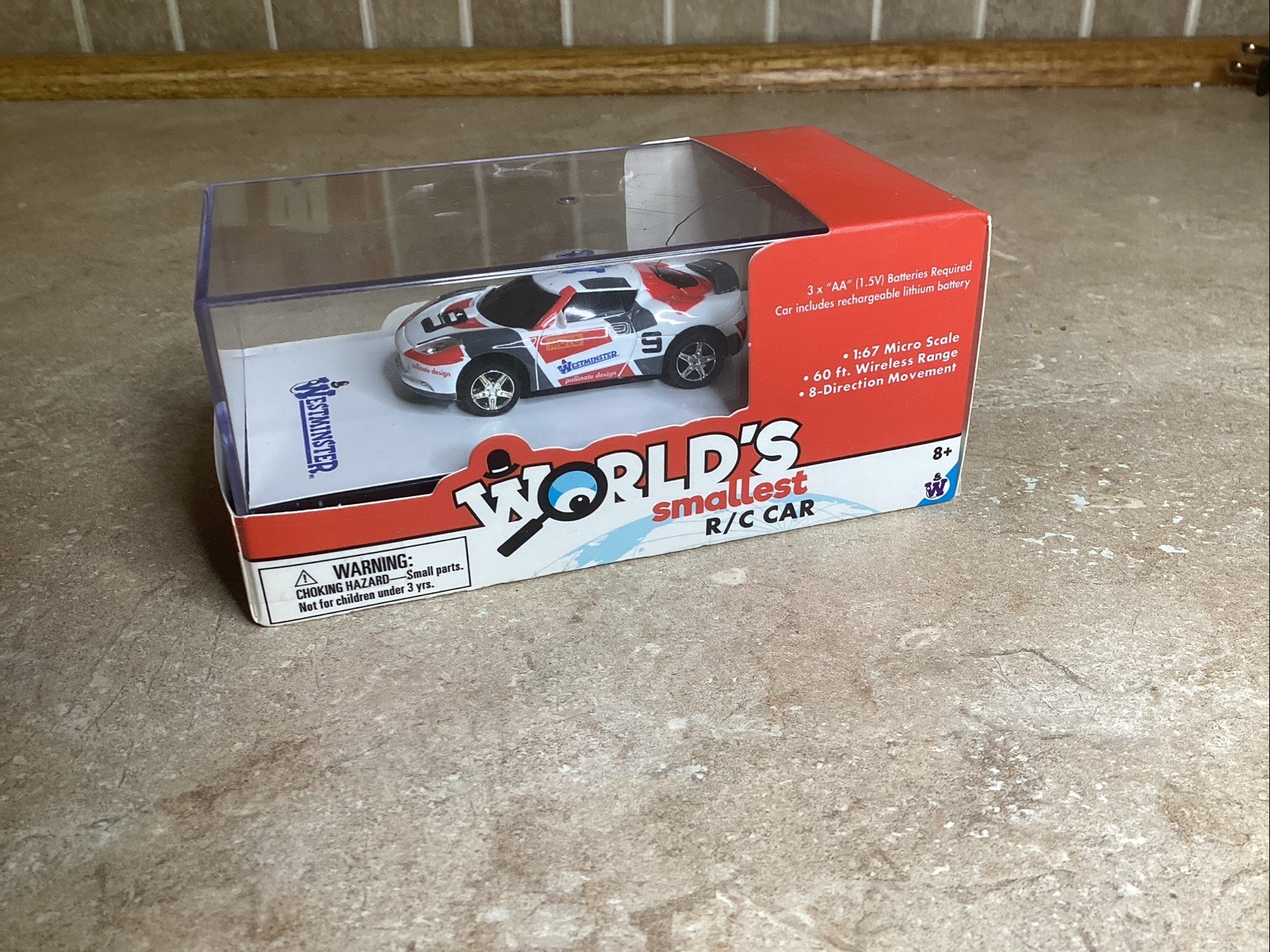 NEW Westminster World’s Smallest RC Car 1:63 Scale NEW Westminster World’s Smallest RC Car 1:63 Scale