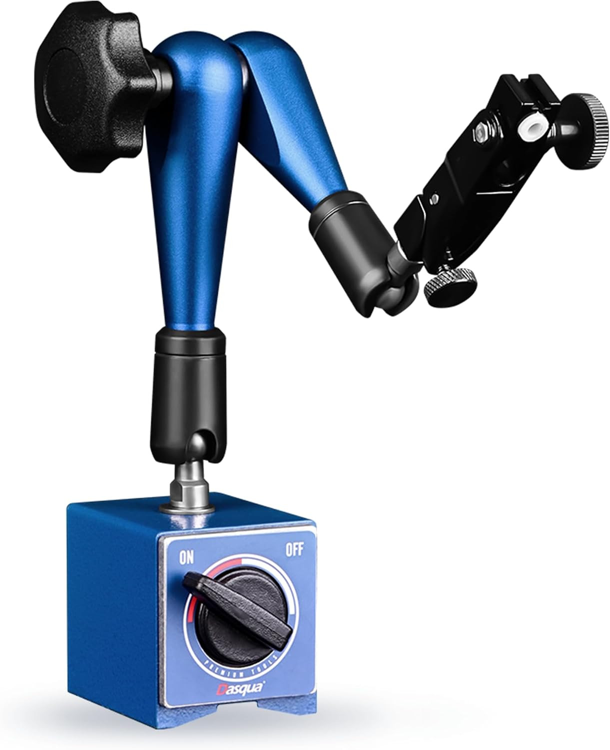 Industrial-Strength Magnetic Base Indicator Holder with Fine Adjustment, Heavy D
