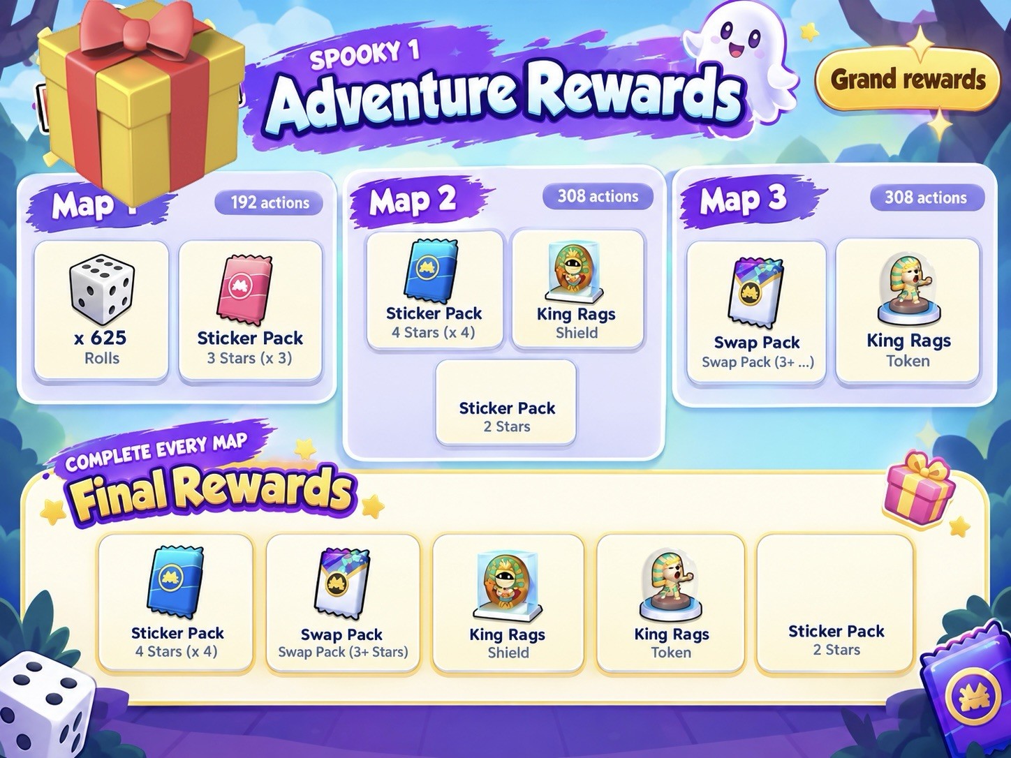 Mono_Poly_Go Mummy Adventure Club Full Carry Service 4+1 | FULL COMPLETE