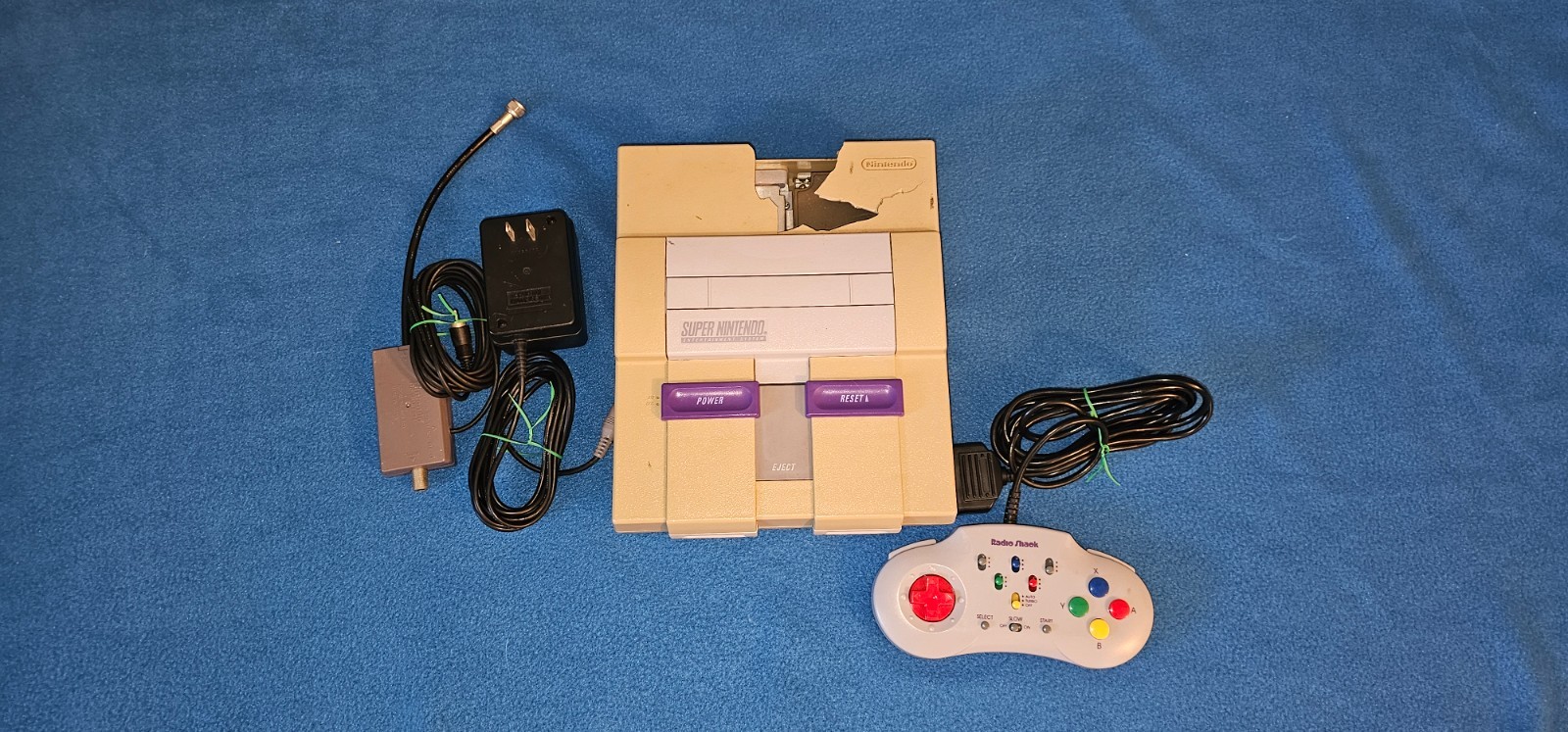 Super Nintendo SNES System - TESTED & WORKING READ DESCRIPTION Super Nintendo SNES System - TESTED & WORKING READ DESCRIPTION