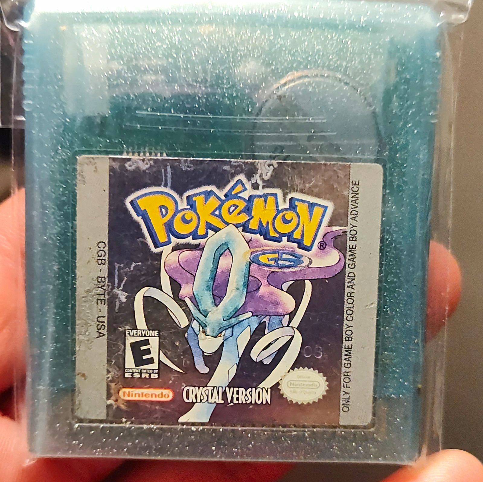 Nintendo Pokémon Crystal Version - Game Boy Color - E Everyone Nintendo Pokémon Crystal Version - Game Boy Color - E Everyone