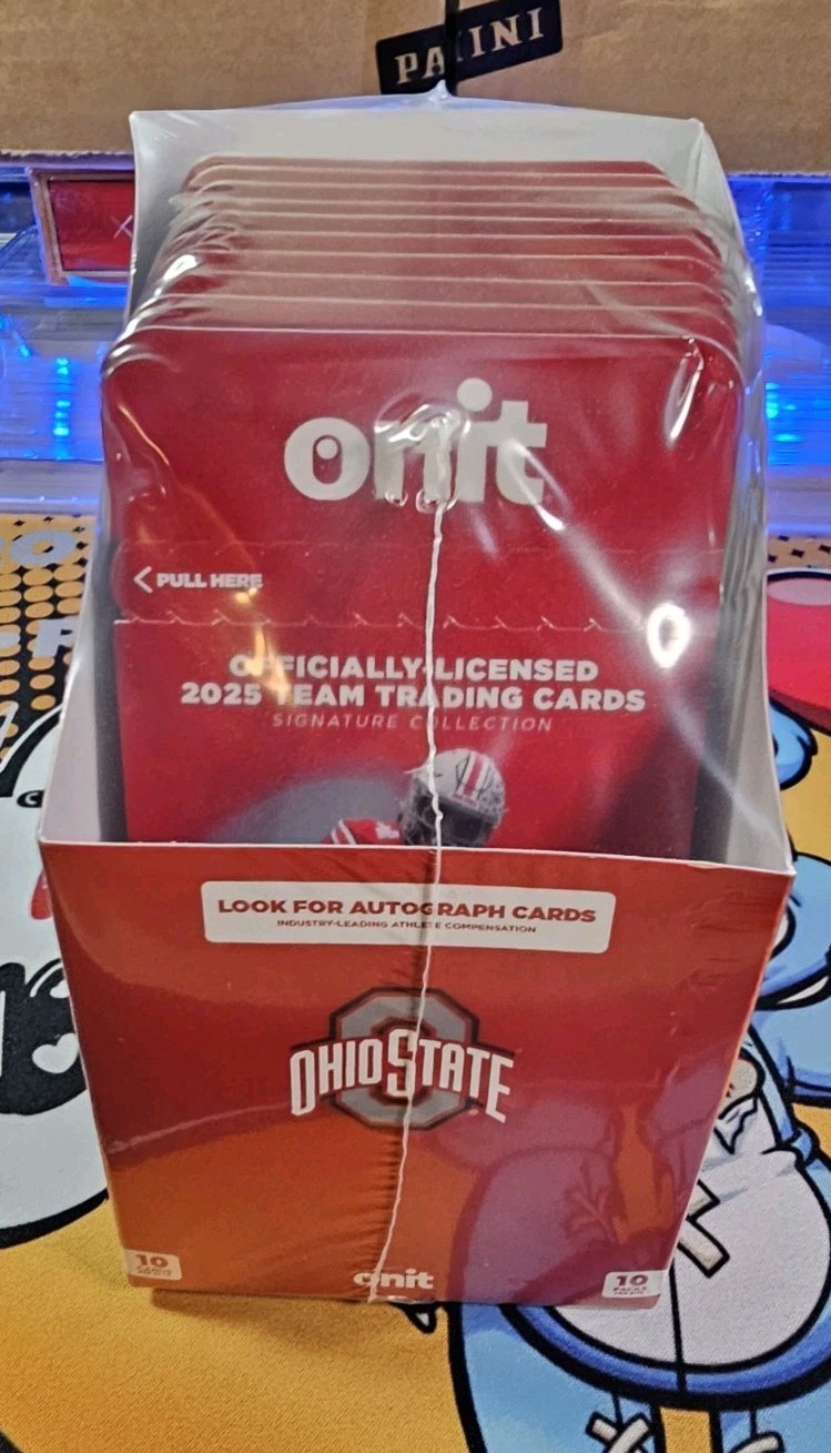 2025 Onit Ohio State University Football Cards Signature Collection 10 Pack Box 2025 Onit Ohio State University Football Cards Signature Collection 10 Pack Box