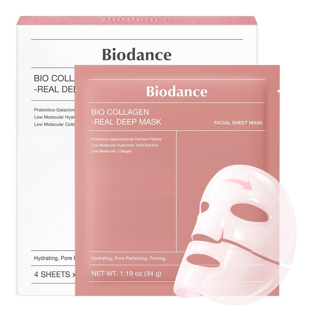 BIODANCE Bio-Collagen Real Deep Mask 1.19 oz x 4 ea Fast Ship BIODANCE Bio-Collagen Real Deep Mask 1.19 oz x 4 ea Fast Ship