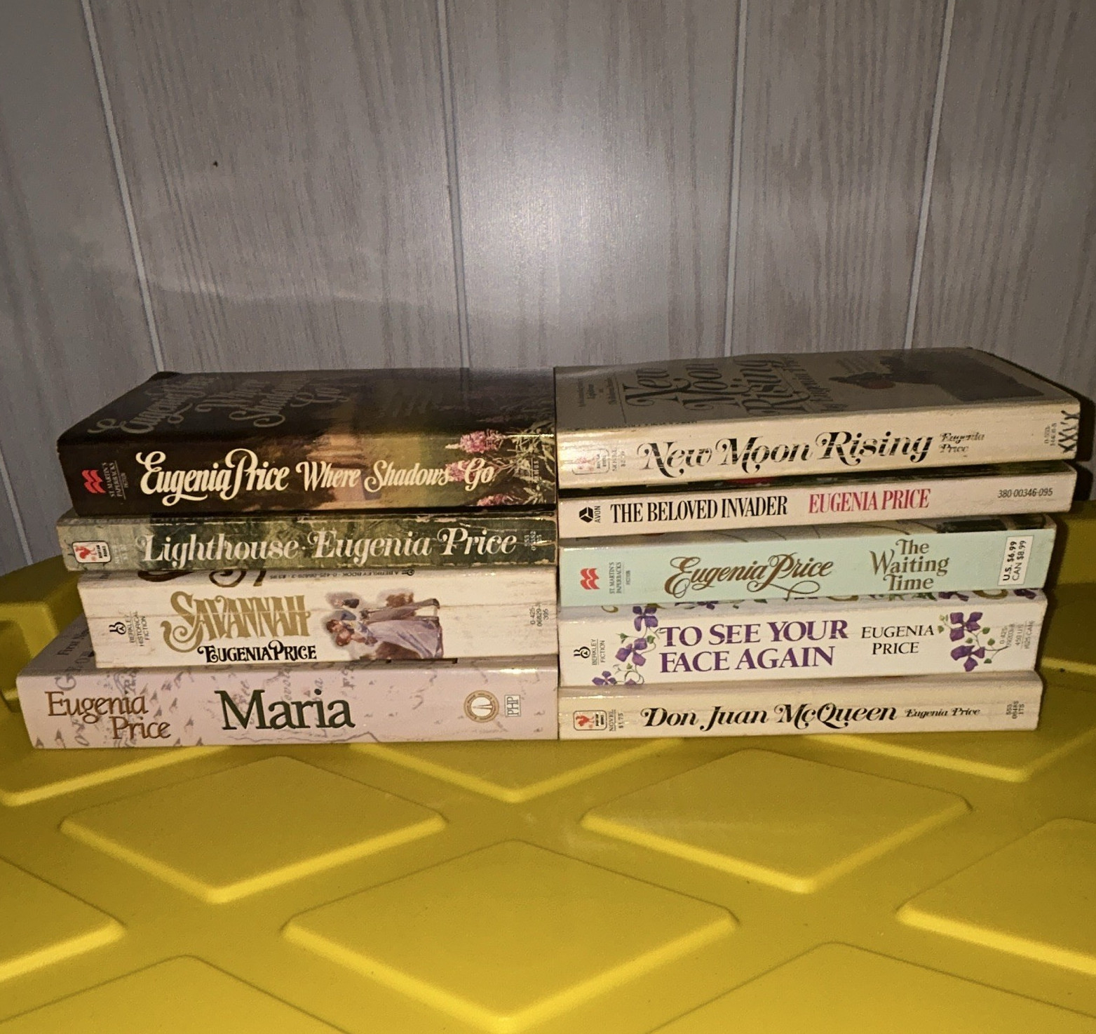 Eugenia Price 9 Paperback Novel Lot Historical Romance Fiction Berkley Books Eugenia Price 9 Paperback Novel Lot Historical Romance Fiction Berkley Books