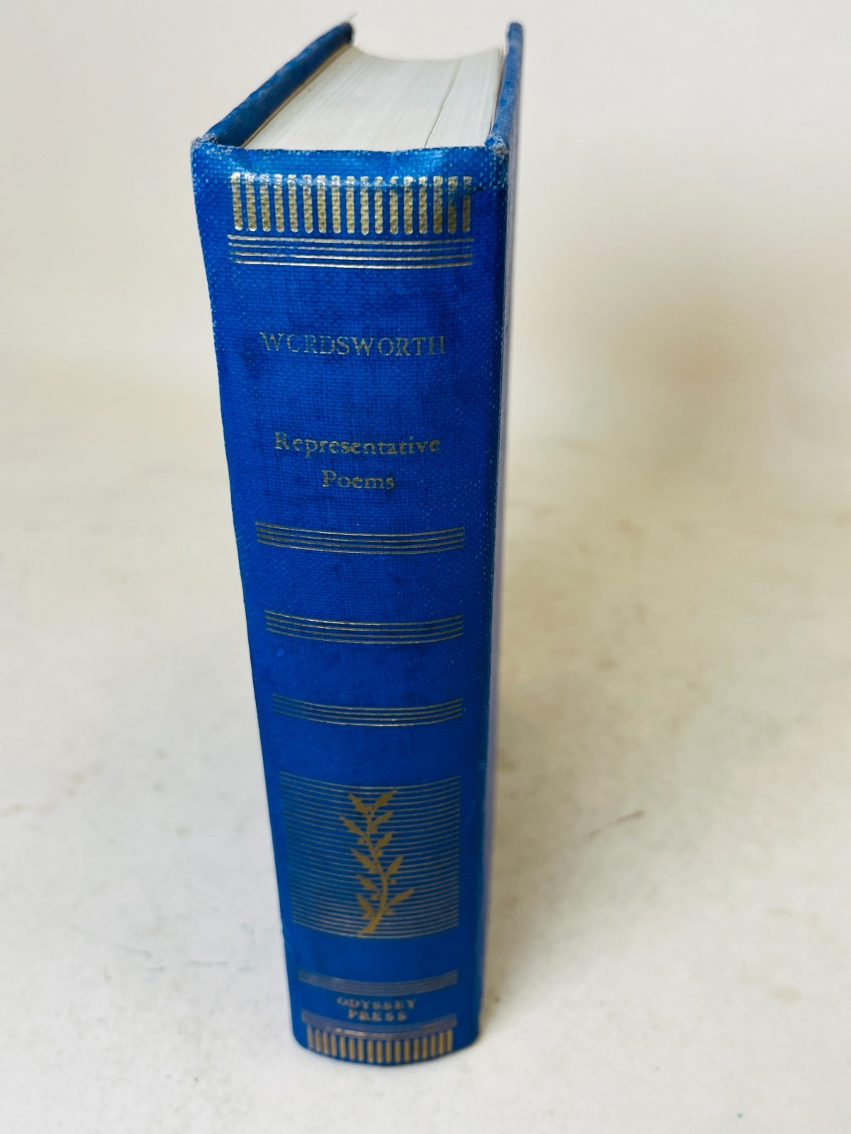 Wordsworth Representative Poems Arthur Beatty Odyssey Press 1937 Third Printing Wordsworth Representative Poems Arthur Beatty Odyssey Press 1937 Third Printing