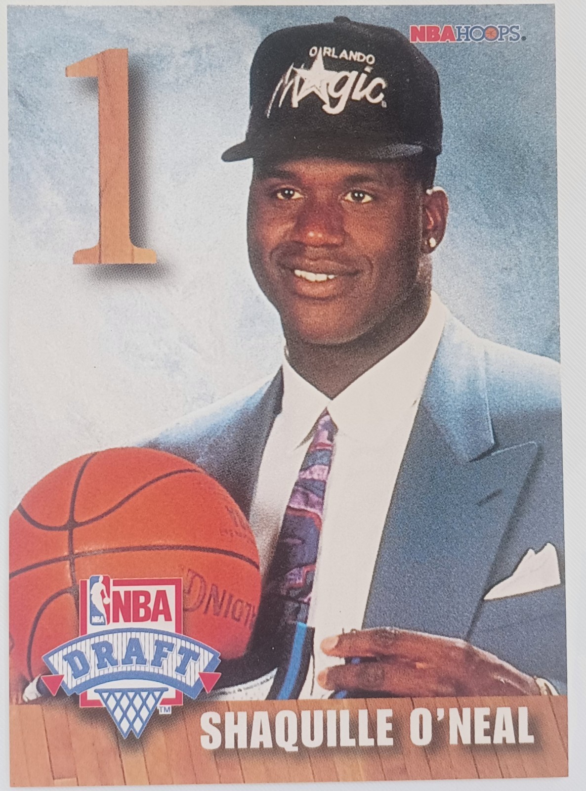 SkyBox 1992-93 Shaquille O'Neal Draft Picks Special Insert#DP1 Orlando Magic NBA