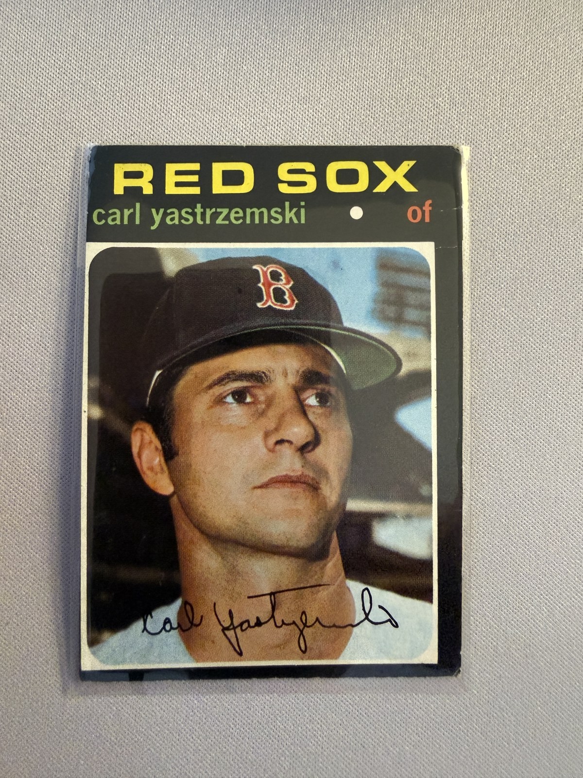 VG 1971 Topps #530 Carl Yastrzemski Red Sox HOF Vintage Card - 2 Available