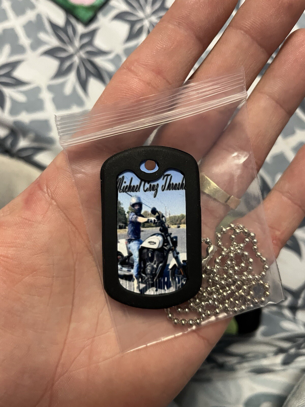 Custom DogTag With Your Choice Of Image (front&back)