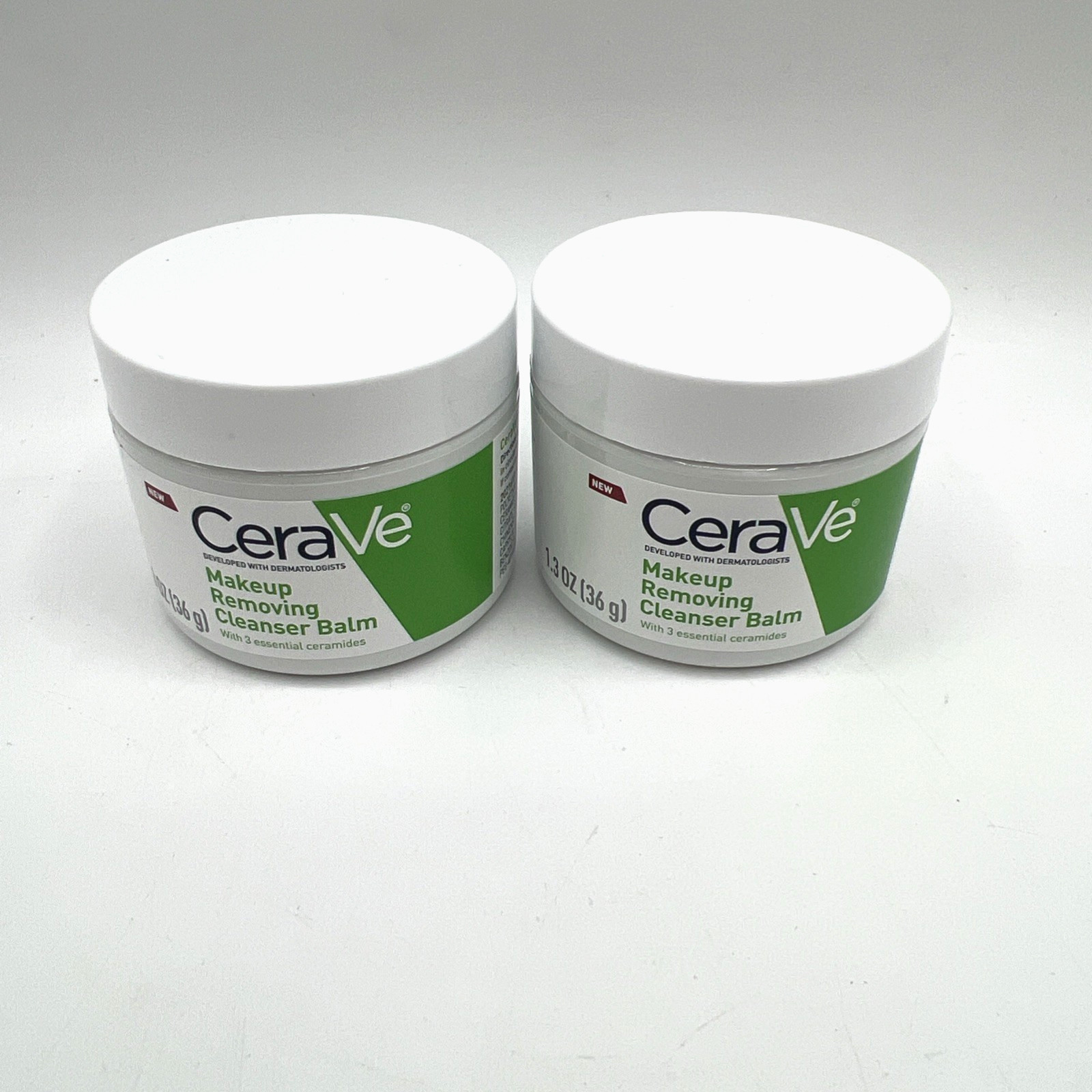 CeraVe Makeup Removing Cleanser Balm 1.3 oz 2 Pack CeraVe Makeup Removing Cleanser Balm 1.3 oz 2 Pack