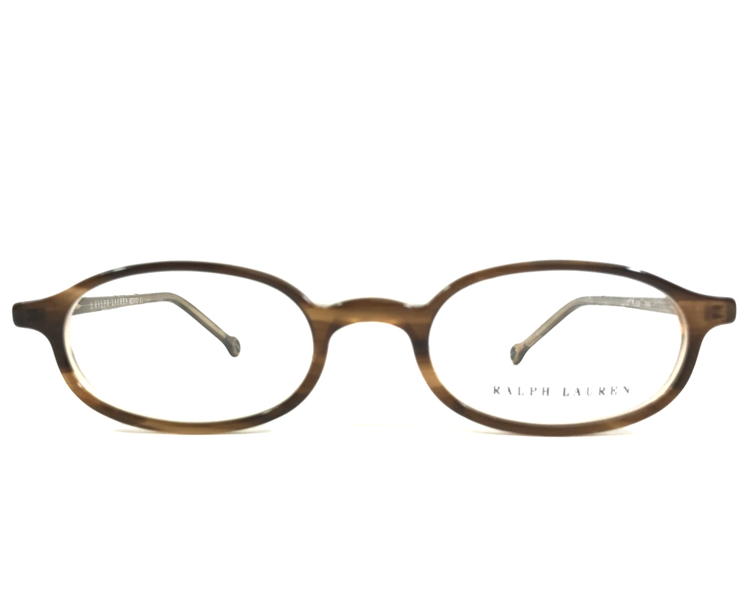 Vintage Ralph Lauren Petite Eyeglasses Frames RL 639 7WN Brown Horn 45-19-135