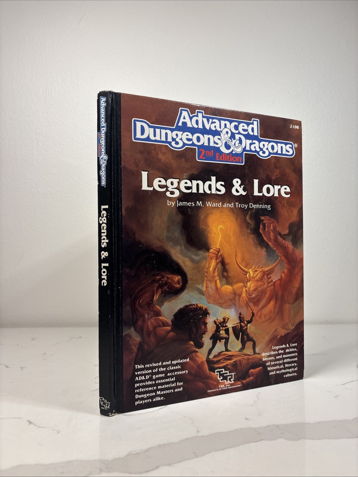 LEGENDS & LORE 2nd Edition, 1990, TSR Advanced Dungeons & Dragons LEGENDS & LORE 2nd Edition, 1990, TSR Advanced Dungeons & Dragons