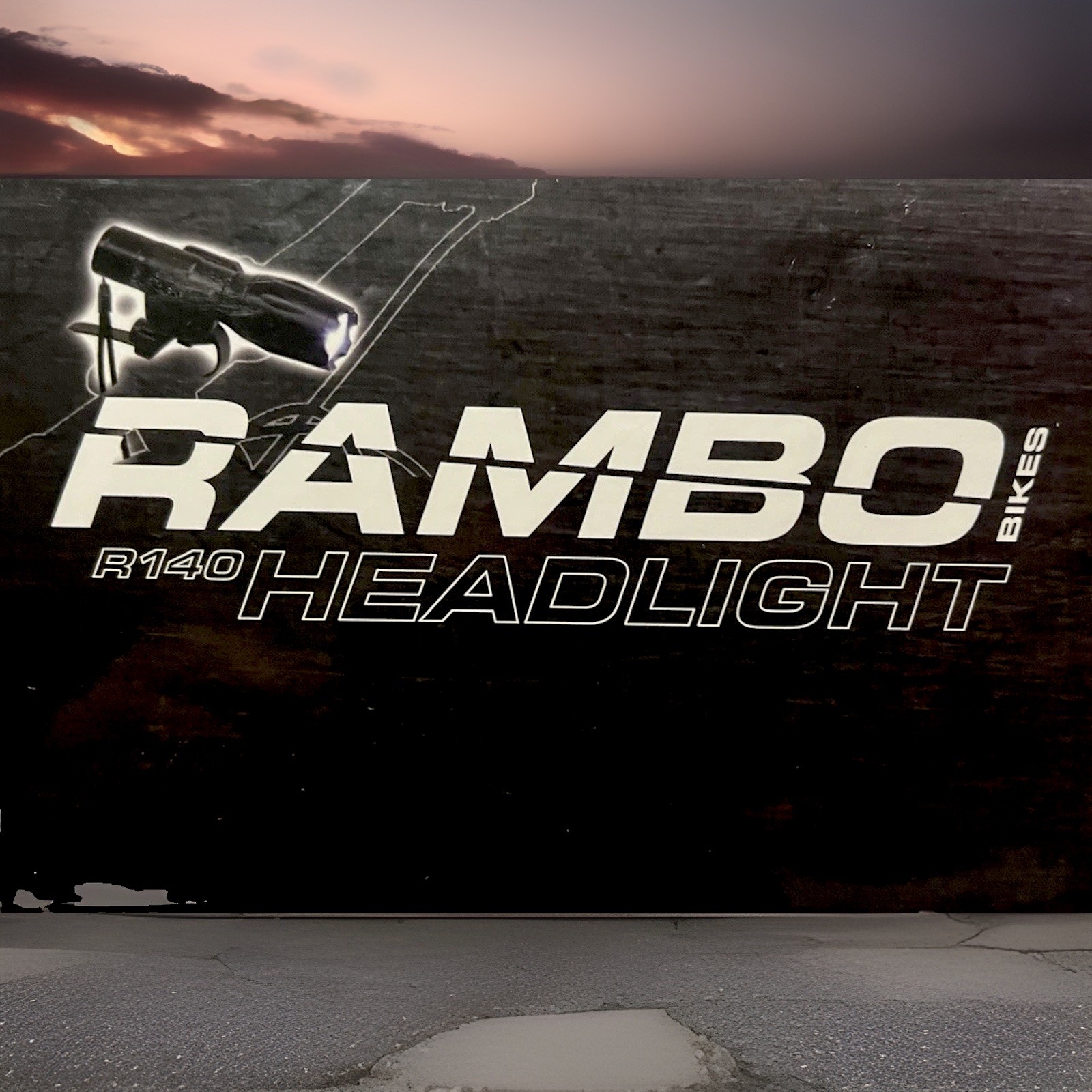 Rambo  Bikes R140 Headlight/Flashlight